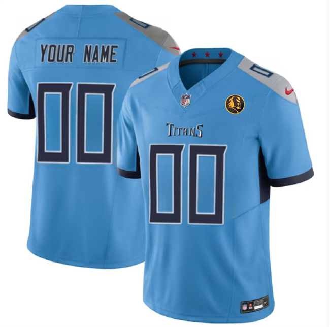 Custom Tennessee Titans Vapor F.U.S.E. Limited Jersey